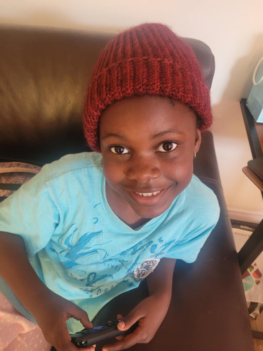 Crotched Mohair Toque