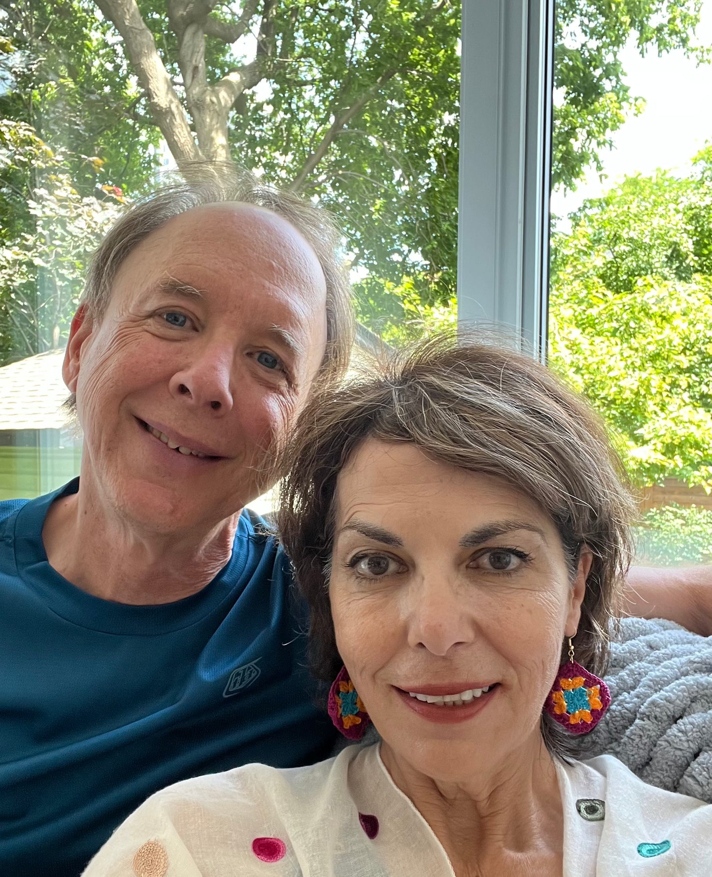 Granny Square Earrings