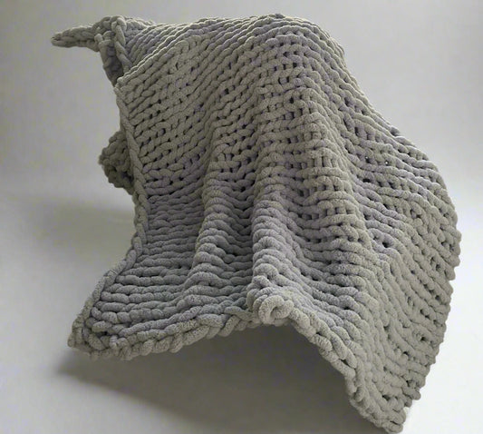 Hand-crocheted blanket
